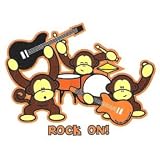 Funny Monkey Youth Long-Sleeve T-Shirt : Rock On