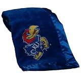PicklesEmbroideredFleeceBabyBlanketwithSatinTrim-UniversityofKansas