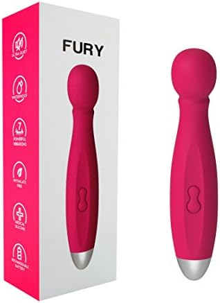 Fury Mini Waterproof Magic Wand 7 Speed Muscle Massager Cordless