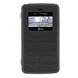 Durable Flexible Soft Black Silicone Skin Case For Verizon LG VX9100 ENV2 Cell phone