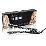 PYT Ceramic 1.25 Hair Straightener in Snow Leopard