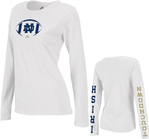 Notre Dame Fighting Irish adidas Women's Fourth Quarter Comeback Long Sleeve T-Shirt