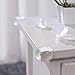BOGZON Furniture Corner & Edge Safety Guards/Bumpers With Free 3M Adhesive Tapes - Premium Quality Childproof Furniture Protectors, Set of 12, Clear and Round
