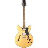 Jay Turser Jazz Guitars Jt-133-nh Semi Hollow-body Electric Guitar, Natural Honey