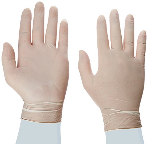 Disposable latex gloves, powder free size medium, 100 g…