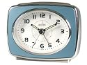 Acctim 13879 Retro 2 Alarm Clock Blue