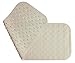 Bath Mat - Best for Tubs and Showers - Non Slip Natural Rubber - PVC and Odor FREE - Large Extra Long Bath Mat - Safe Secure and Non Skid Surface for Baby, Kids and Elderly - White, Blue, Green and Natural - Buy Your Favorite Color - Guaranteed, Natural