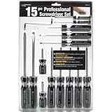 WILMAR W80015 15PC SCREWDRIVER SET