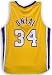 Shaquille O'Neal Los Angeles Lakers Autographed Gold Jersey by Nike