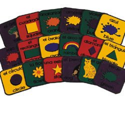 Bilingual Carpet Squares Kit - Set of 18, by Carpets for Kids