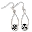 Oakland Raiders French Loop Earrings