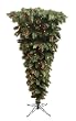 7.5' Famous Upside Down Pre-Lit Artificial Christmas Tree - Multi Lights