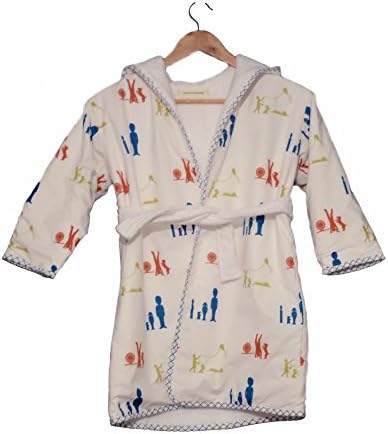 London Toile Organic Cotton Robe/Cover Up T4