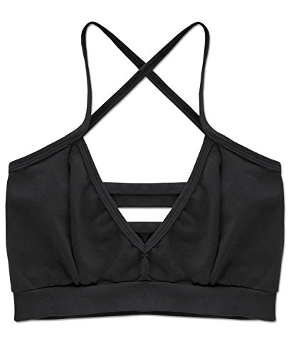 Soul Flower Women's Organic Cotton Strappy Bralette