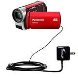 Rapid Wall Home AC Charger for the Panasonic SDR-S26 Video Camera - uses Go ....