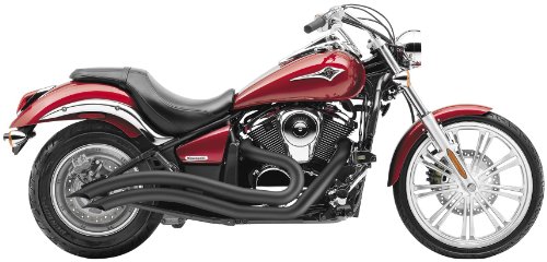 Cobra Speedster Swept Black Exhaust System for 2006-2009 Kawasaki VN900B/D Vulc