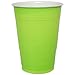 Hanna K. Signature Collection Plastic Cup-18 oz | Lime Green | Pack of 50, 18 oz. Cup