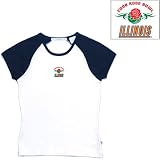 Illinois Fighting Illini NCAA All Star Womens 2008 Rose Bowl Top (Navy) (Small)