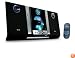 Philips MC235B Flat Wall Mountable Micro Shelf System (Black)