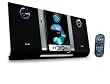 Philips MC235B Flat Wall Mountable Micro Shelf System (Black)