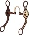 Kelly Silver Star Flat Cheek Show Correction Mouth Bit - 5" mouth