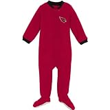 Reebok Arizona Cardinals Infant Long Sleeve Blanket Sleeper Infant 24 Months