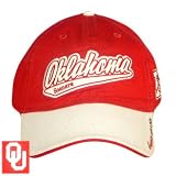 FITTED CAP HAT OKLAHOMA SOONERS RED REEBOK HEISMAN SM