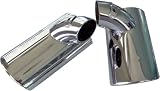 CL-Class 2000-06 chrome tail lamp rims rings surrounds cover