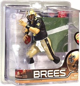 McFarlane Toys NFL Sports Picks Series 28 Action Figure Drew Brees (New Orleans Saints)