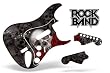 Rock Band Guitar Skin, Fits Xbox 360 / PS3 (Stratocaster Guitar) BoneCollector - Black