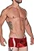 Male Power Heavy Metal Short Red
