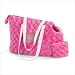 Pet Supplies : Pink Plush Pet Carrier
