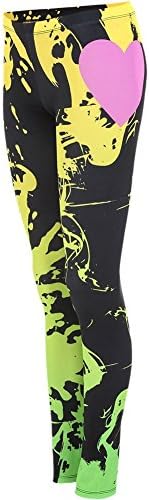 Youth Luv Dance Leggings Yellow Small