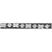Logo Art Missouri Tigers Sterling Silver Team Font and Logo 7.75 Bracelet