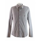 Marithe Francois Girbaud - Marithe Francois Girbaud Steel Gray Button Front Shirt