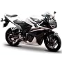 Honda CBR 600RR 2007 (Black/White) 1:12 scale diecast motorcycle by Maisto