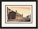 Black Framed/Matted Print 17x23, Temple of Fortuna Virilis Black Framed/Matted Print 17x23, Temple of Fortuna Virilis