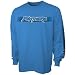 Carolina Panthers Panther Blue Flea Flicker Long Sleeve T-shirt Image of Carolina Panthers Panther Blue Flea Flicker Long Sleeve T-shirt