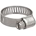 Precision Brand M8S Micro Seal, Miniature All Stainless Worm Gear Hose Clamp, 7/16" - 1" (Pack of 10)
