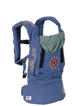 Ergo Baby Organic Baby Carrier Blue Embroid