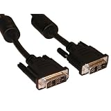 Buy 15 Meter DVI-D Digital 24AWG Male Male MM Dual Link Video Cable with Ferrites...