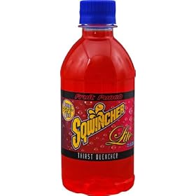 Sqwincher 030601-FP Fruit Punch Flavor 12 oz Lite Ready-To-Drink Bottle (Case of 24)