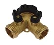 Apex Products Y Brass Hose W/shutoff (gt3160)
