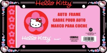 Hello Kitty License Plate Frame