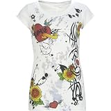 FULL TILT Tattoo Front Girls Tee - Multi
