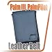 3Com Palm III und PalmPilot Leather Belt Clip Case (Ledergürteltasche)/ NEU