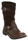 Rocket Dog Crayon Slouch Biker Boot Brown Sde/pu - 7 Uk