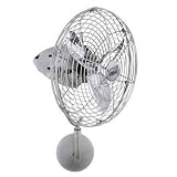 Atlas Aluminum Fan Head Brushed Nickel