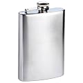 Flachmann Edelstahl 225ml silber