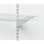 ClosetMaid 60-Inch ShelfTrack Standard, White #2808